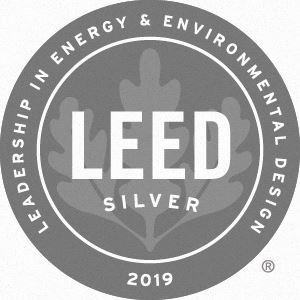 Sustainable living – LEED® Silver Certified Property